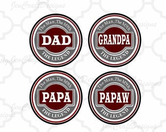 The Man The Myth The Legend Fathers Day SVG, Fathers Day, Daddy,SVG,DXF,Ai,Jpg,Eps Cricut Files, Silhouette Studio, Digital Cut Files