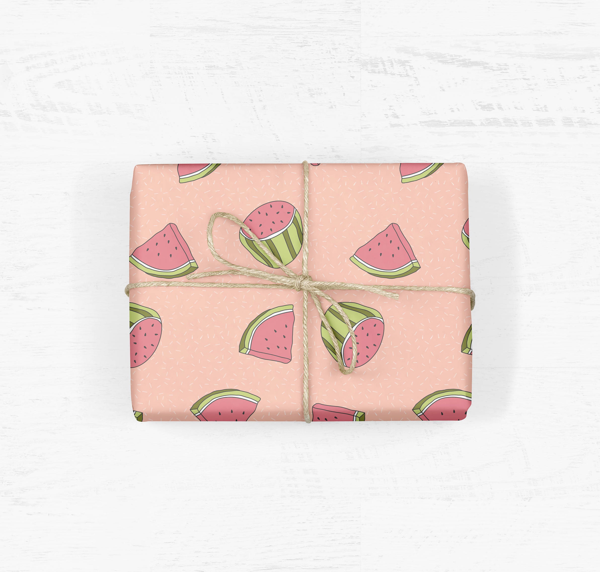 Watermelon Wrapping Paper from TheLittleWrapCo on Etsy Studio