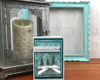 Holiday Cards, Happy Holidays, Christmas Card Set, Handmade Christmas Cards, Christmas Cards Box Set, Winter Holiday, Set of 6 Cards