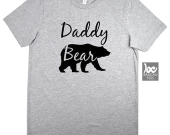 Daddy Bear Shirt - Soft Cotton T-Shirt - Unisex Tee - Gift for Dads -Guy Shirt,Dad Gifts