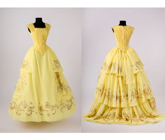 MADE TO ORDER Beauty and The Beast 2017 Movie Belle dress