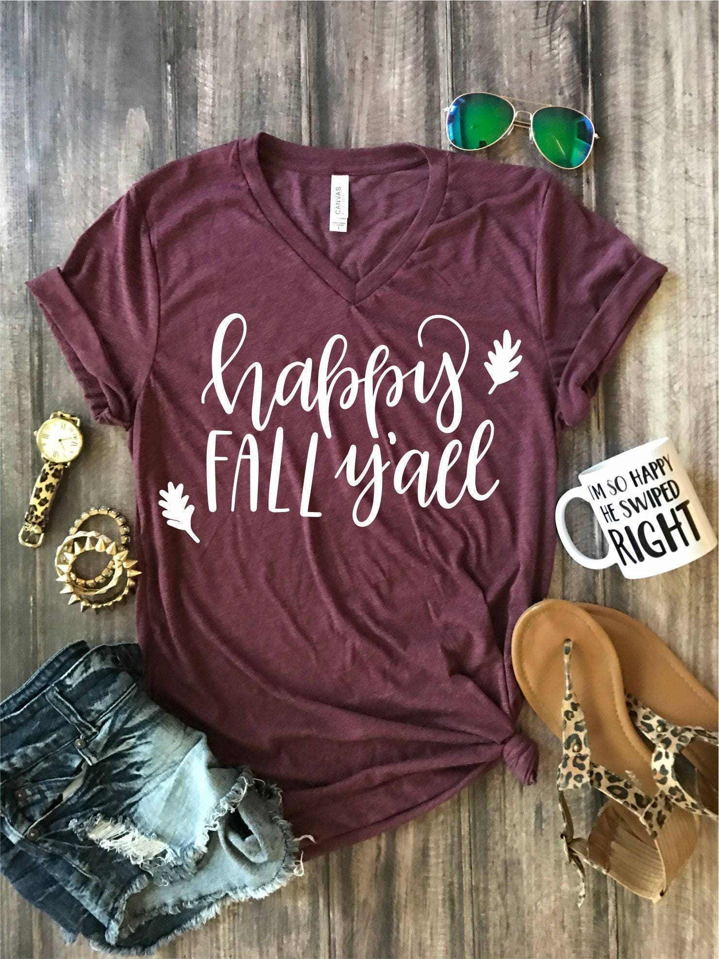 Download Fall women tshirt/ fall apparel/ fall tshirt/ pumpkin spice