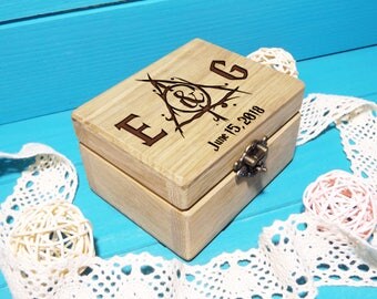 Ring Bearer Box Wedding Ring Box Harry Potter Ring Box Harry Potter Ring Holder Pillow Ring Bearer Box Harry Potter Wedding Gift Custom Box