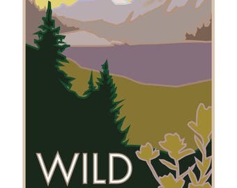 Wild Basin Rocky Mountain National Park Poster