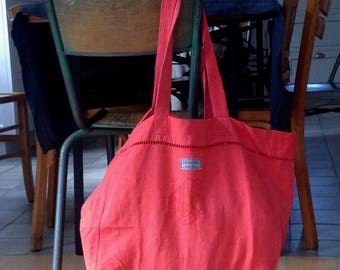 XL linen bag.