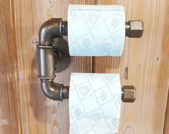 2 Stück Toilettenpapierhalter-Ersatzstangen – Federbelastet, Kunststoff, Silber, Ca. 10–15 Cm