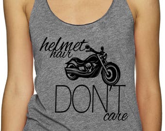 bike hair dont care shirt