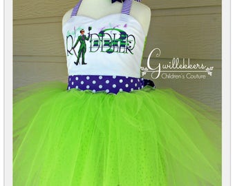 The Riddler Tutu Costume OOC Halloween Size 3 4 Ready to Ship!