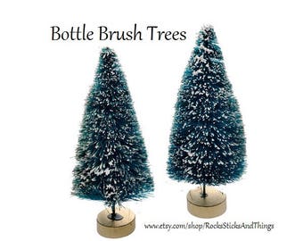 Bottle Brush Trees, Fairy Garden Trees