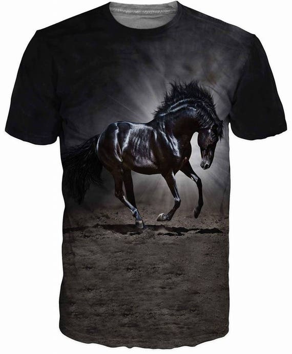 horse t shirt men