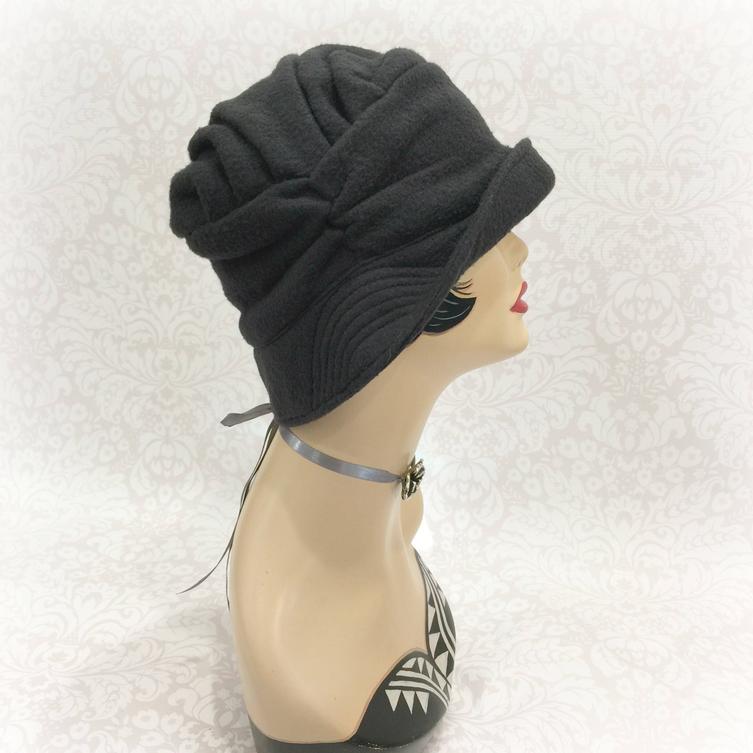 Womens Winter Hat Womens Fleece Hat Soft Fabric Hat Warm