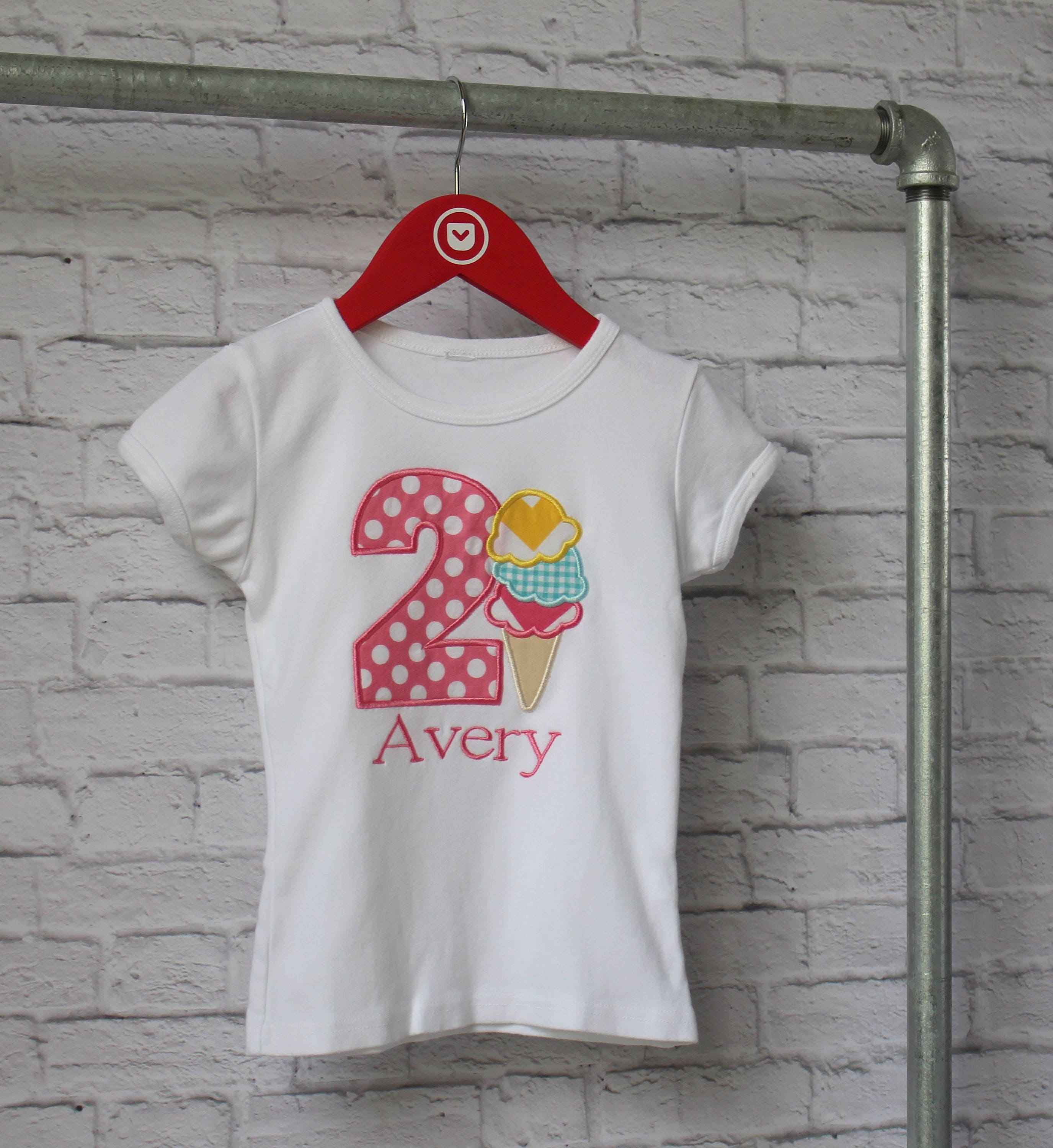 Personalized Ice Cream Birthday Shirt Ice Cream Party Ice