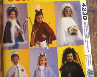 easy to sew girls halloween costumes nursemajorette bride headpieces and capes sizes 3 - 5 Girl Halloween Costumes easy to sew girls halloween costumes nursemajorette bride headpieces and capes sizes 3 - 5 Girl Halloween Costumes