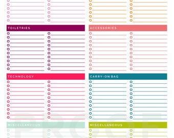 Customized Children's Chore Chart