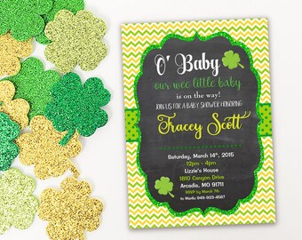 st patricks day baby shower decorations