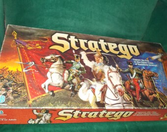 Stratego Board Game Vintage Capture The Flag Strategy Milton Stratego Board Game Vintage Capture The Flag Strategy Milton