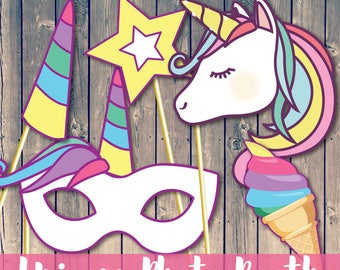 Unicorn Mask Etsy