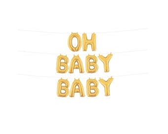 Oh Baby Balloons , Oh Baby Baby Shower