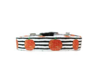 Watercolor Pumpkins, Pumpkin Dog Collar, Halloween Dog Collar, Halloween Cat Collar, Orange Cat Collar, Fall Dog Collar, Fall Cat Collar