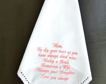 Wedding gift for mom from daughter gift for mother of the bride gift personalized gift for mother in law gift mother wedding gift thank you
