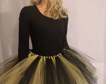 Adult or Child Bumble Bee Tutu