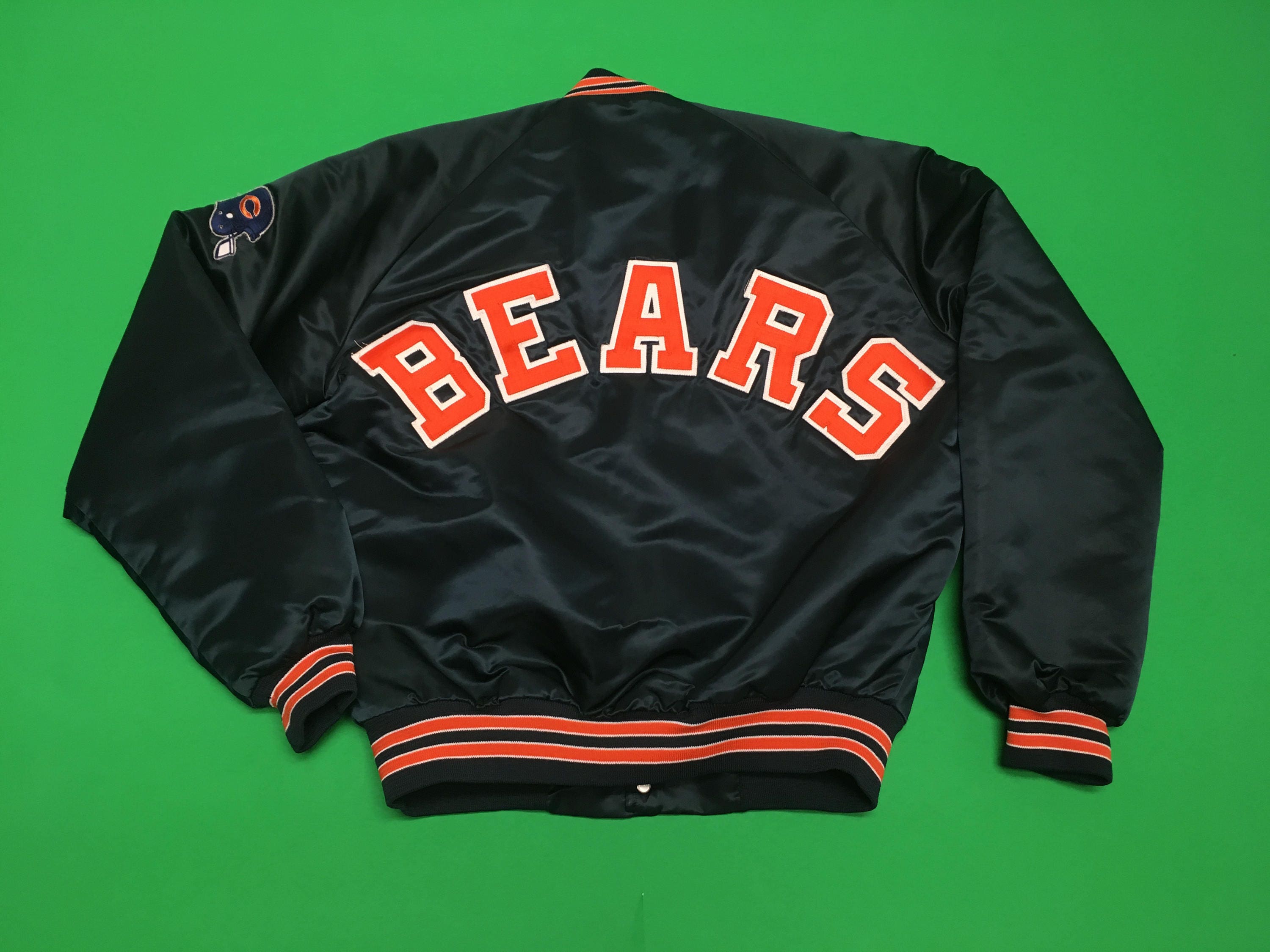 Vintage Chicago Bears Jacket Vintage Chicago Bears Bomber