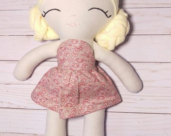 Handmade Cloth Doll-Katie