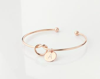 Tie the Knot Bracelets for women Bridesmaid Proposal Gift sorority gift Bridesmaid gift best selling items Bridesmaid Proposal Box - KBR