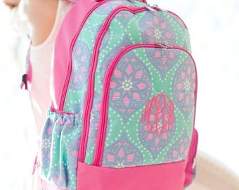 Marlee Backpack and Lunchbox with FREE Monogramming, Back to School, Girls Backpack and Lunchbox Set