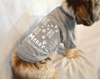 small dog christmas shirt