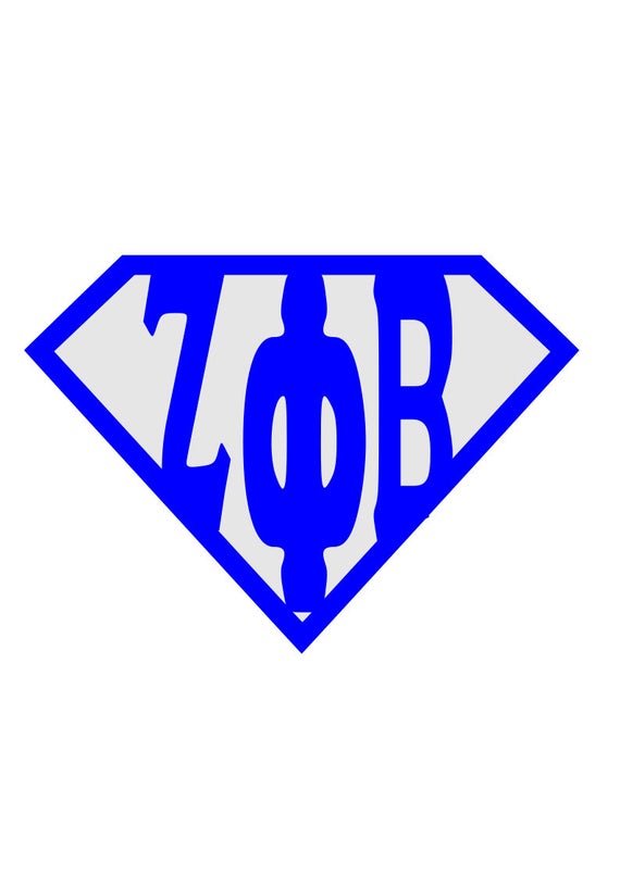 Super Z Phi B Zeta Phi Beta SVG Zeta Sorority Zeta Phi Beta