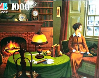 Charles Wysocki Puzzle Her Captains Wistful Letter 1000 Piece NEW Sealed 1995 Made in USA Jigsaw Puzzle
