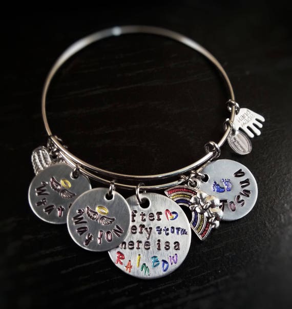 Rainbow Baby Rainbow Baby Gift Rainbow Baby Bracelet