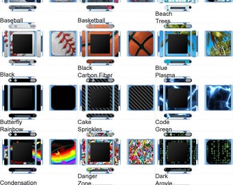 Choose Any 1 Vinyl Decal/Sticker/Skin Design for the Apple iPod Nano 6th Generation - iOS Tablet