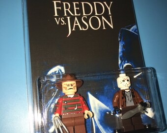 FREDDY vs JASON Horror Series Custom Movie 2 Pack Minifigures