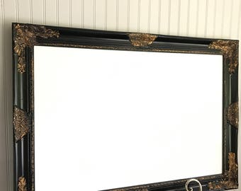 Black and Gold, Memo Board, Magnetic, White Board, Note Organizer, Office Organizer, Office Decor, Childrens Room, Wedding Sign
