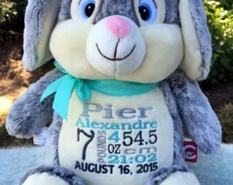 Birth Announcement Stuffed animal