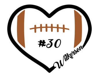 Heart of Football - svg files
