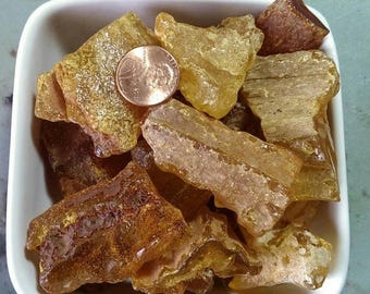15% OFF July One (1) Raw Amber | Rough Amber Large | Ancient Rain Forest | Colombian Amber