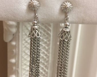 Signed Sherman Earrings