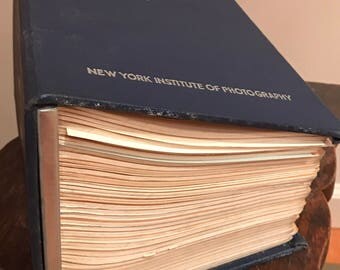 New York Institute of Photography Comple Course Guide Vintage 1950s cameras film