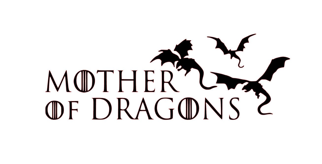 Game of Thrones Mother of Dragons Decal