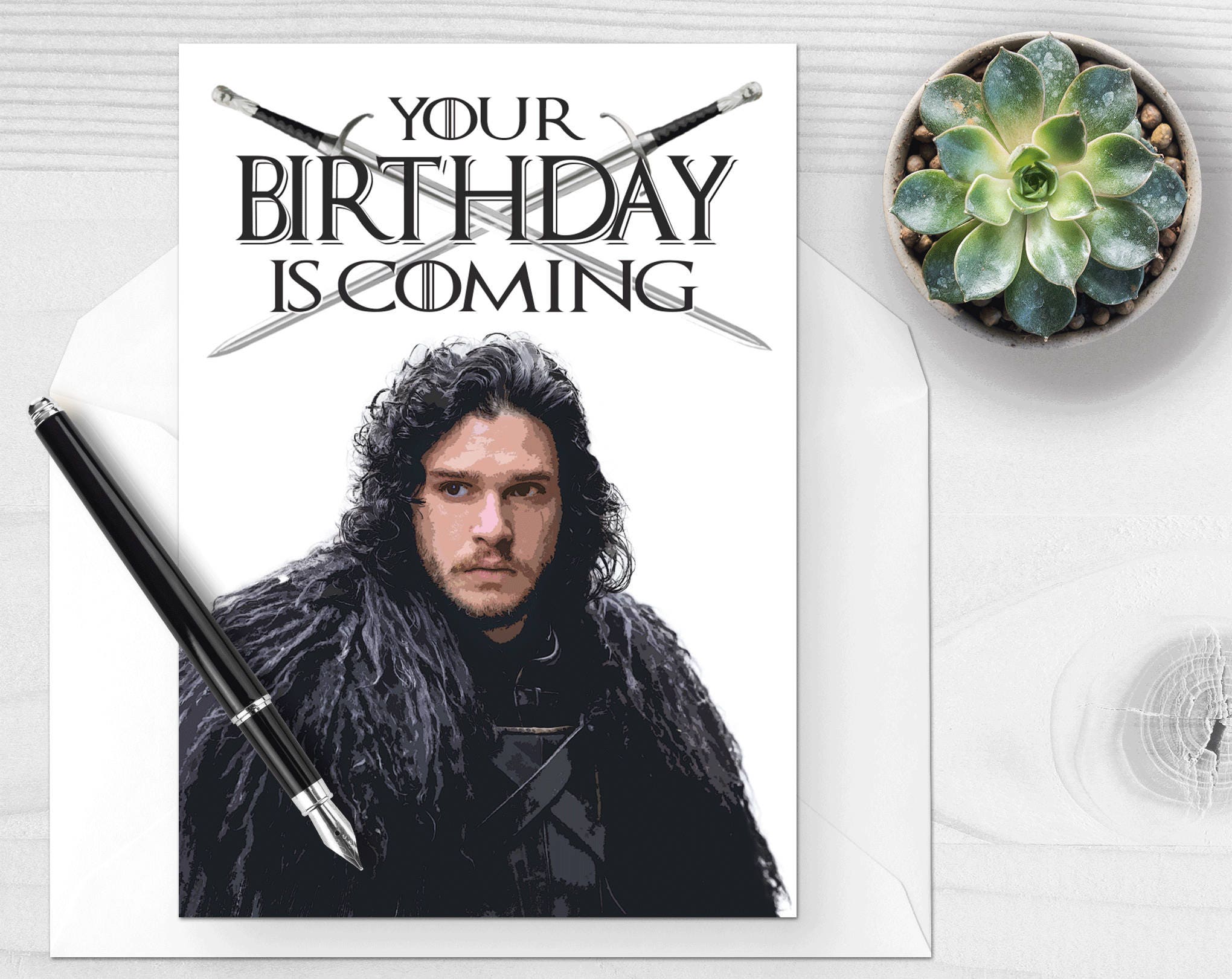 Jon snow your birthday is coming game of thrones funny