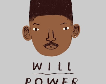 Will Power Will Smith T-shirt / fresh prince of bel air shirt / funny pun shirt / 90s nostalgia shirt / will power tee / 1990s TV