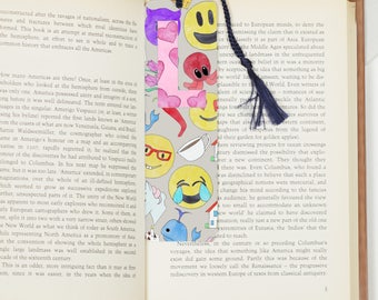 emoji bookmarks etsy