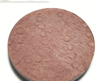 Tea for Two Matte Clay Eyeshadow-Vegan-Hand Pressed Eye Shadow-Eyeshadow-Single 26 mm-Organic Clay Eyeshadow Single, Matte Eyeshadow Single