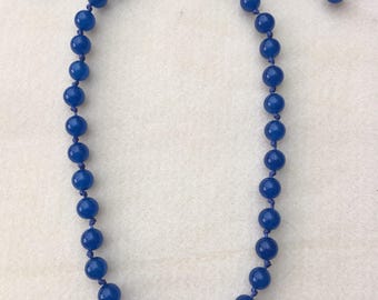 9mm Blue Quartz necklace