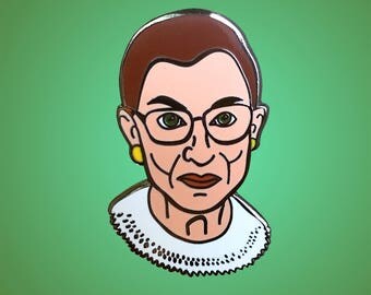 Ruth Bader Ginsburg Pin