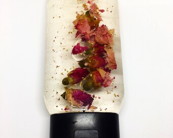 Rose and hazel toner, rosehip toner, vegan skincare, flower power, witch hazel toner, alcohol free toner