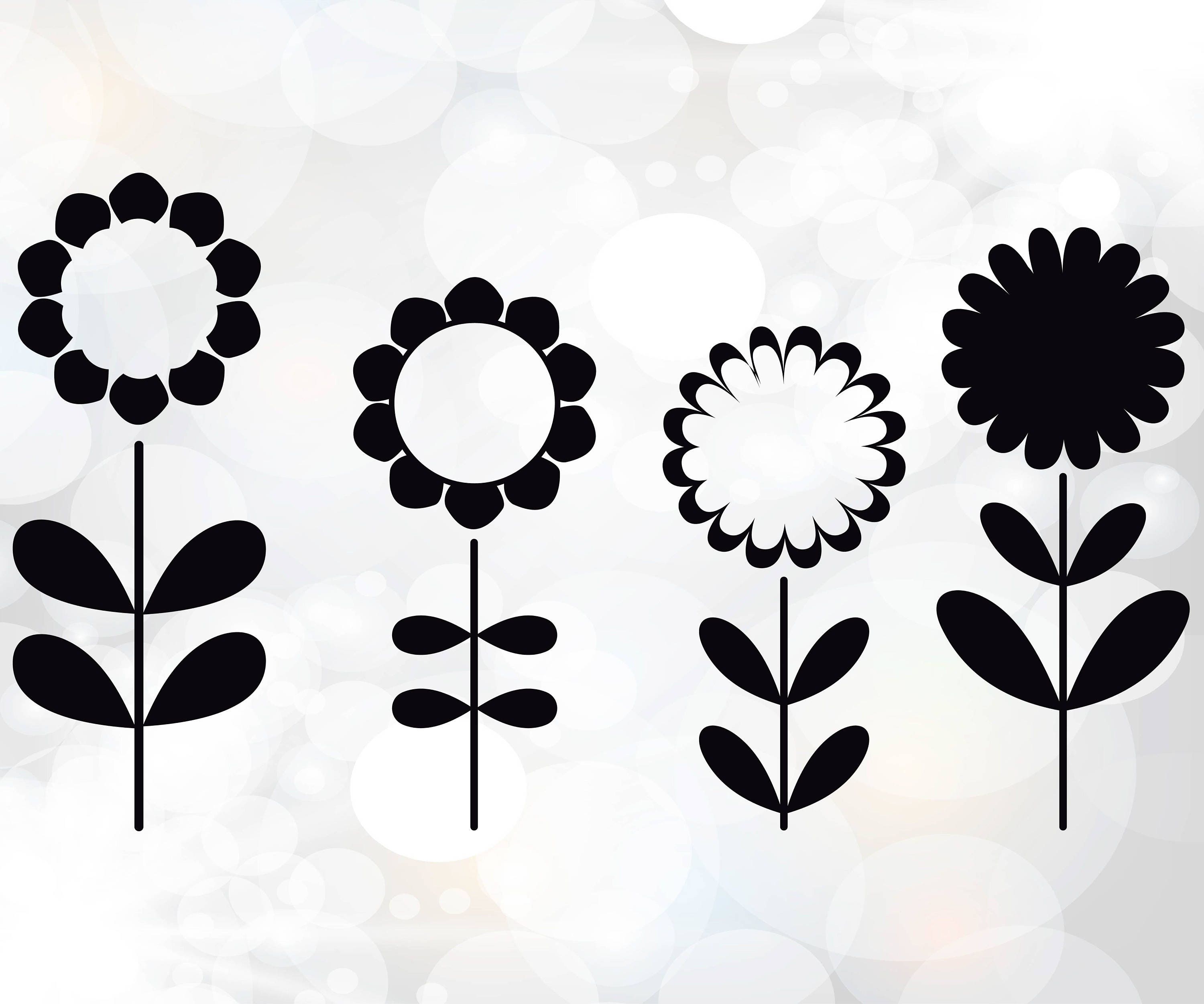 Download Spring Flower Monogram Frame, Flower Monogram Frame, SVG ...